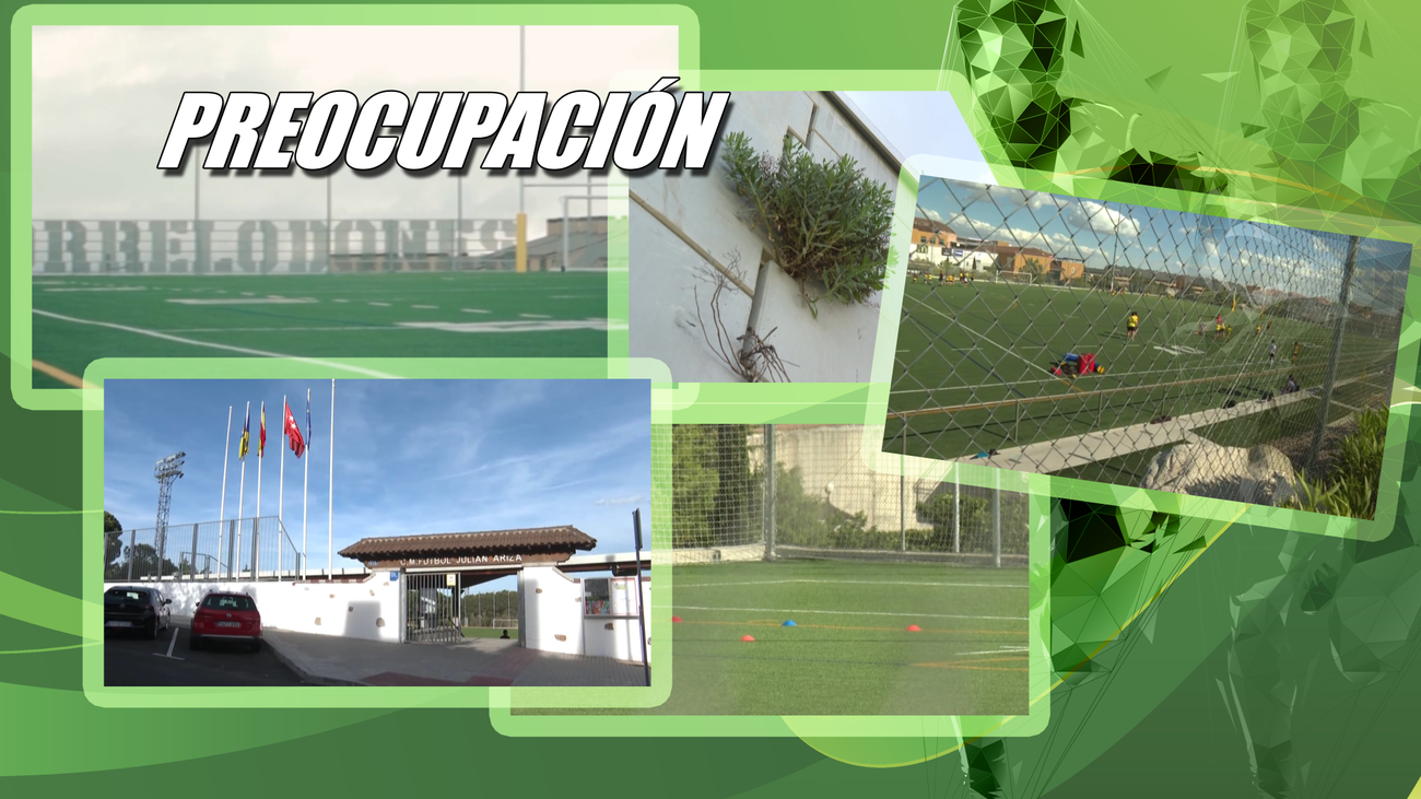 Campo Antonio Martín de Torrelodones, una instalación en ruinas