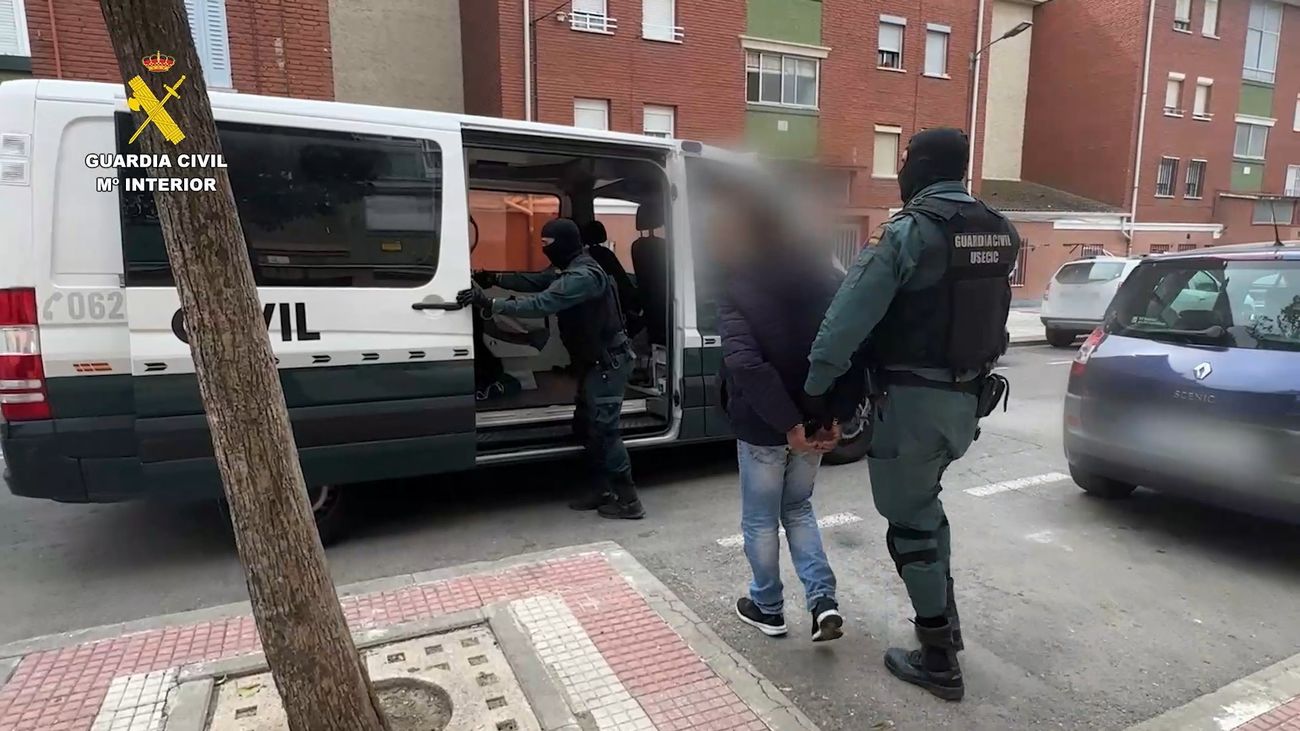 Detención de la Guardia Civil