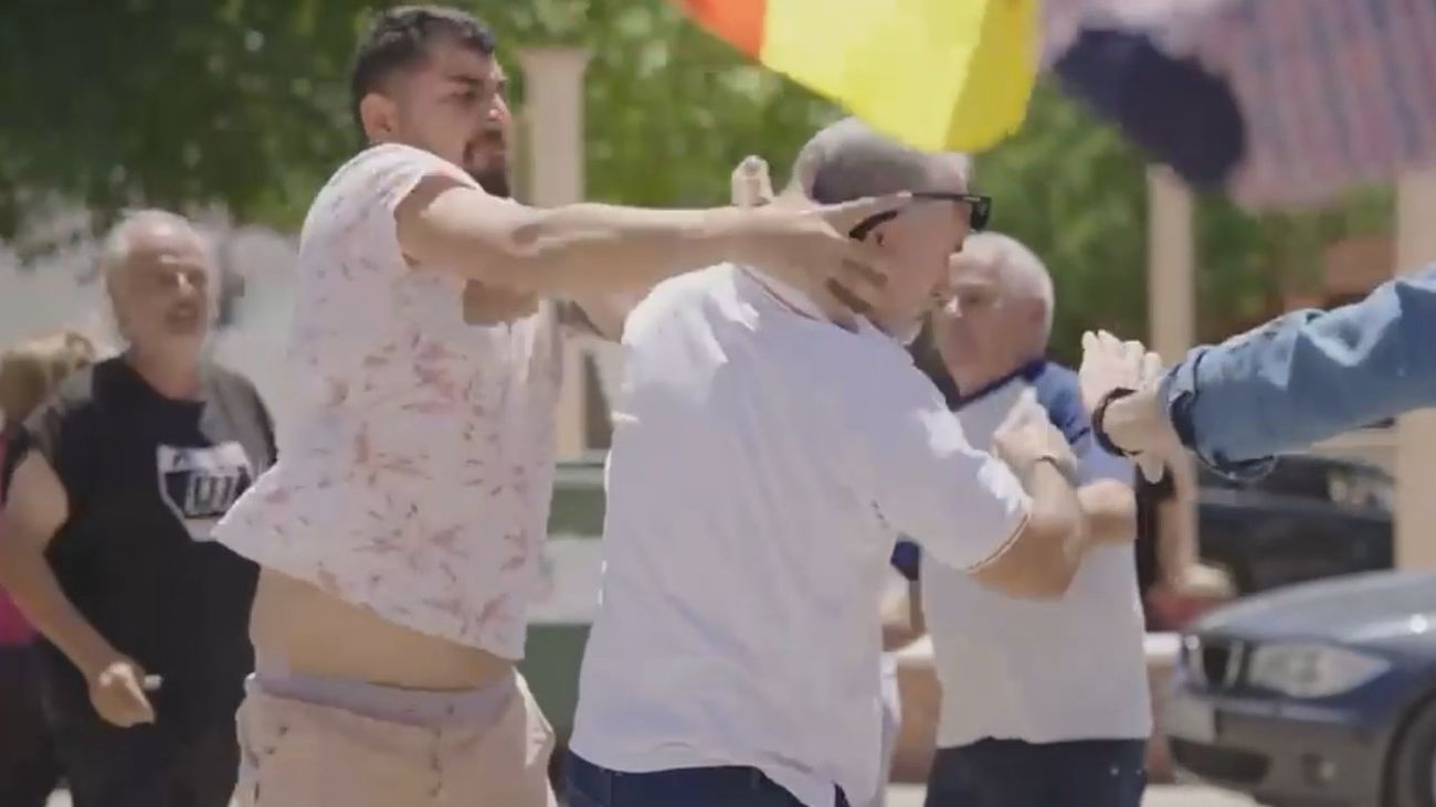 Agresión a Vox en Marinaleda