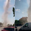 Otro 'Mini tornado' pasa por Madrid... ahora en Boadilla del Monte