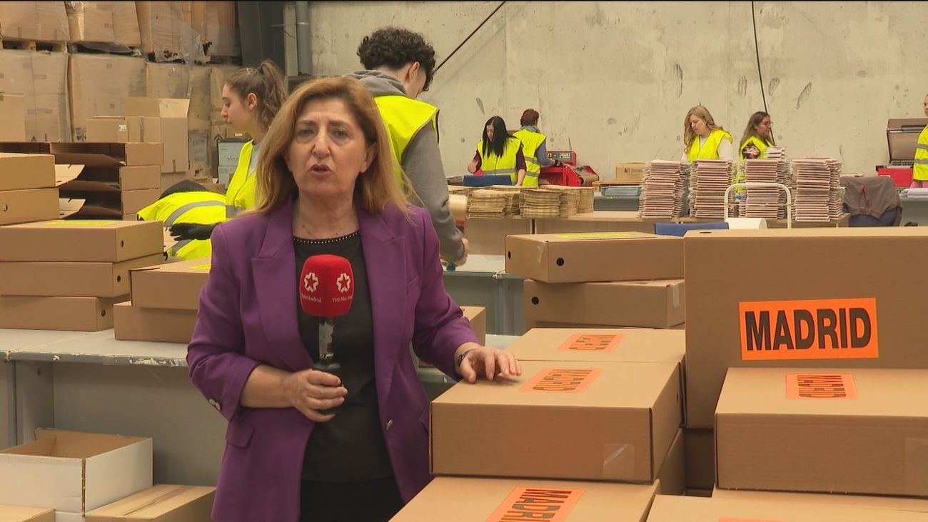 En centro regional de logística electoral en marcha