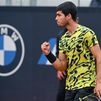 Alcaraz estrena número uno con victoria ante Ramos en Roma