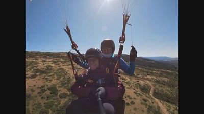 Cursos para volar en parapente en la Sierra Norte