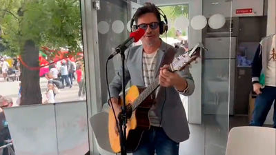 David de María celebra San Isidro en Onda Madrid: "Siempre he querido vivir del patrimonio de mis canciones"