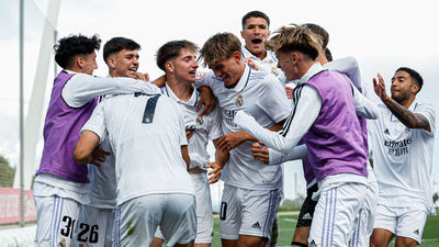 El Real Madrid se clasifica para las semifinales de la Copa de Campeones Juvenil