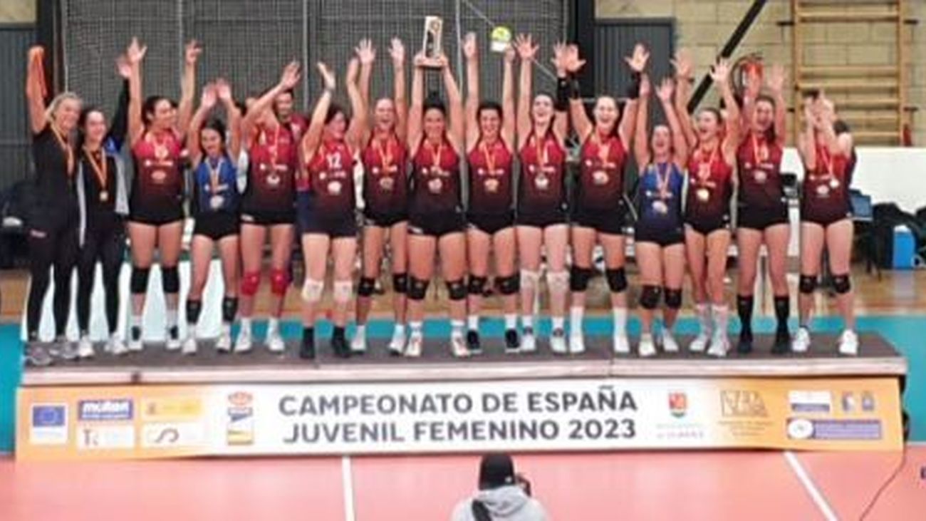 Alcobendas, campeón de España Juvenil Femenino de voleibol