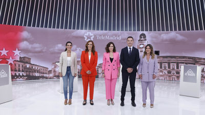 Las imágenes de 'El Debate' en Telemadrid