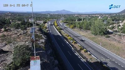 Detenido un camionero por circular ebrio haciendo zigzags por la A-1