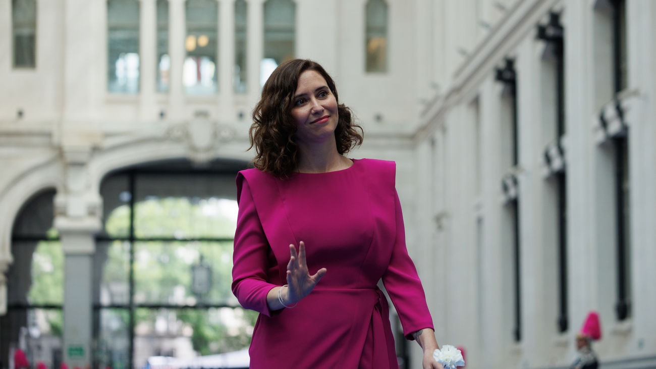 Ayuso, sobre la 'retirada' de los etarras de Bildu: "¿Qué palabra tiene un asesino?"