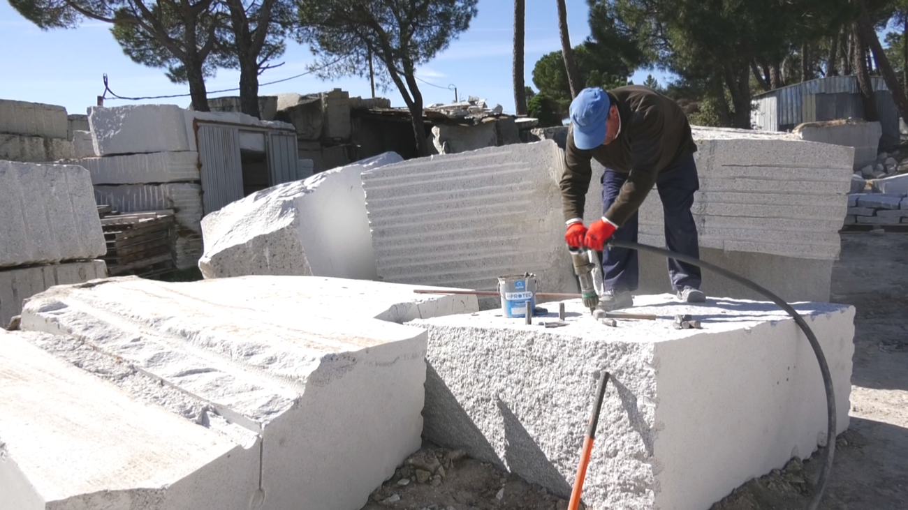 El granito de Cadalso de los Vidrios, elegido para la Sagrada Familia