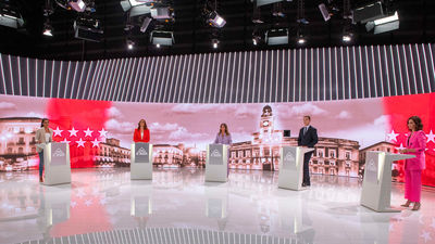 La noche de debate de Telemadrid consigue el  mejor dato de las últimas cinco elecciones