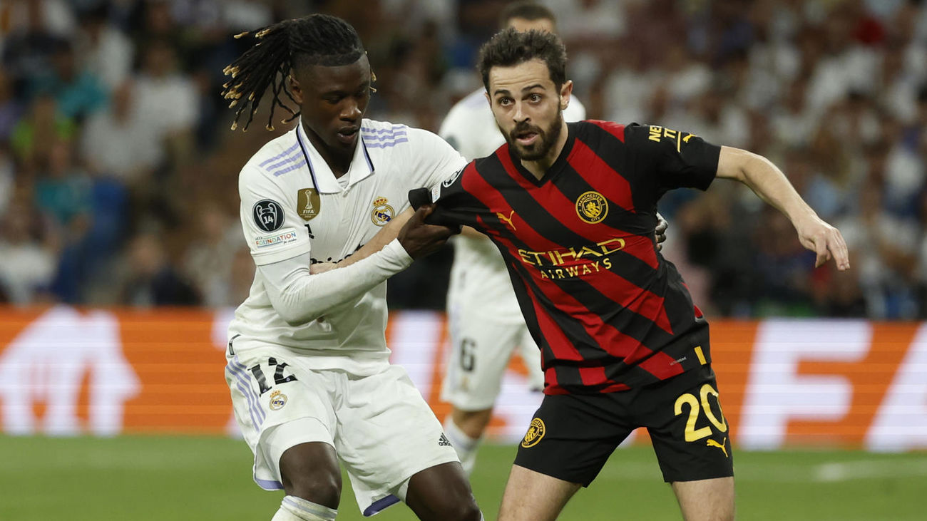 Alaba y Camavinga, titulares contra el City; Rudiger, suplente