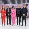 Satisfacción tras el debate entre los cinco candidatos a la presidencia de la Comunidad de Madrid