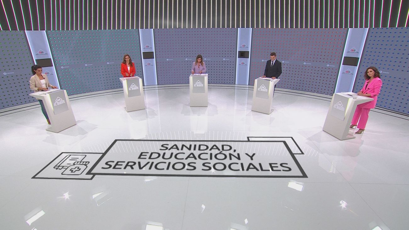 La salud de la Sanidad en Madrid, en el debate de Telemadrid