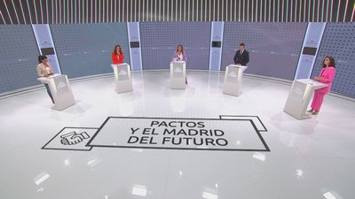 Debate en Telemadrid: proyectos y pactos electorales para construir el Madrid del futuro