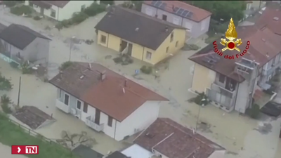 Al menos tres muertos y miles de evacuados por el temporal de lluvias en el norte de Italia