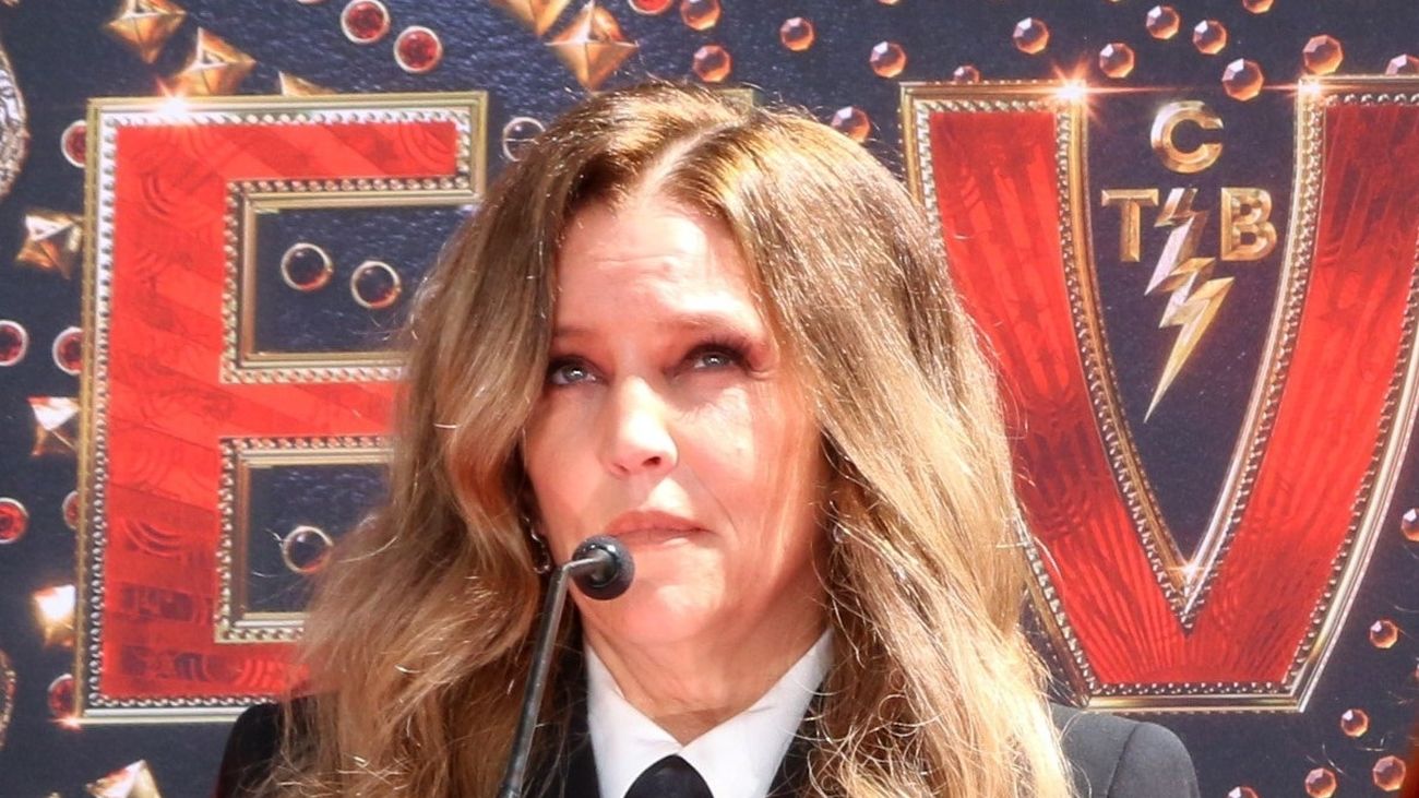 La cantante Lisa Marie Presley