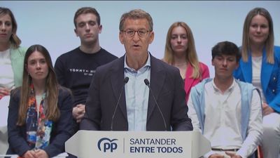 Feijóo:  "Nunca utilizaré el Falcón para venir a un mitin del PP"