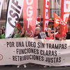 La huelga de funcionarios de Justicia obliga a suspender 422 vistas en Madrid