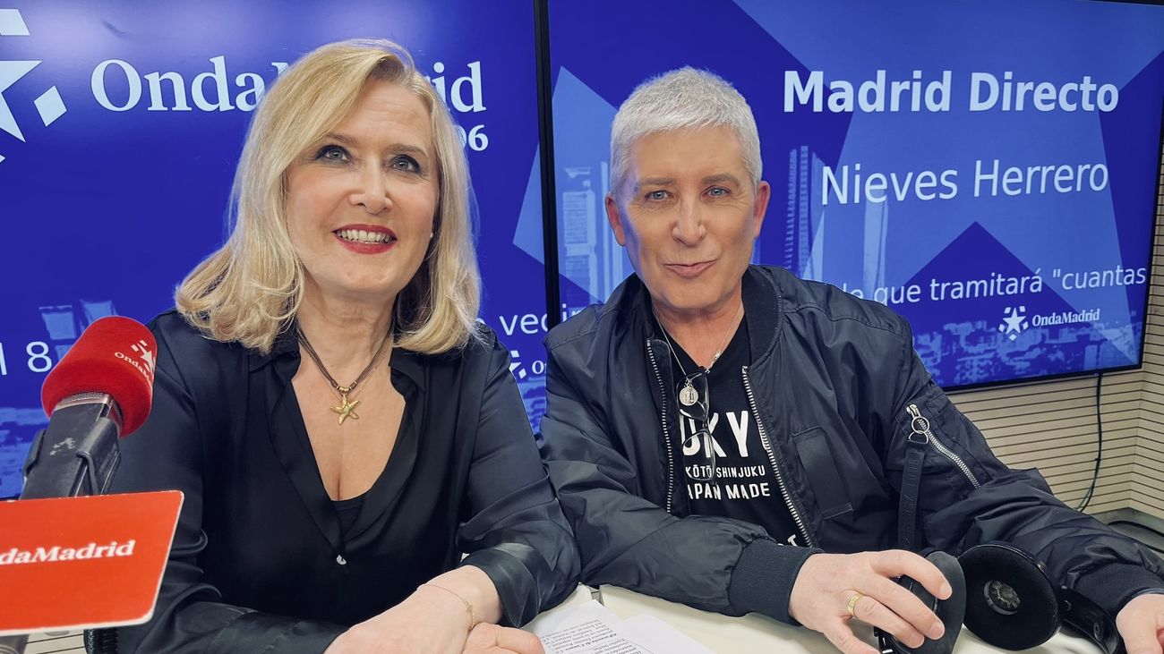 Nieves Herrero y Javi Herrero