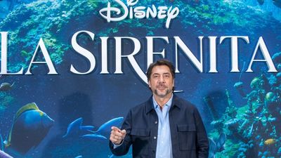 Javier Bardem presenta 'la Sirenita' en Madrid