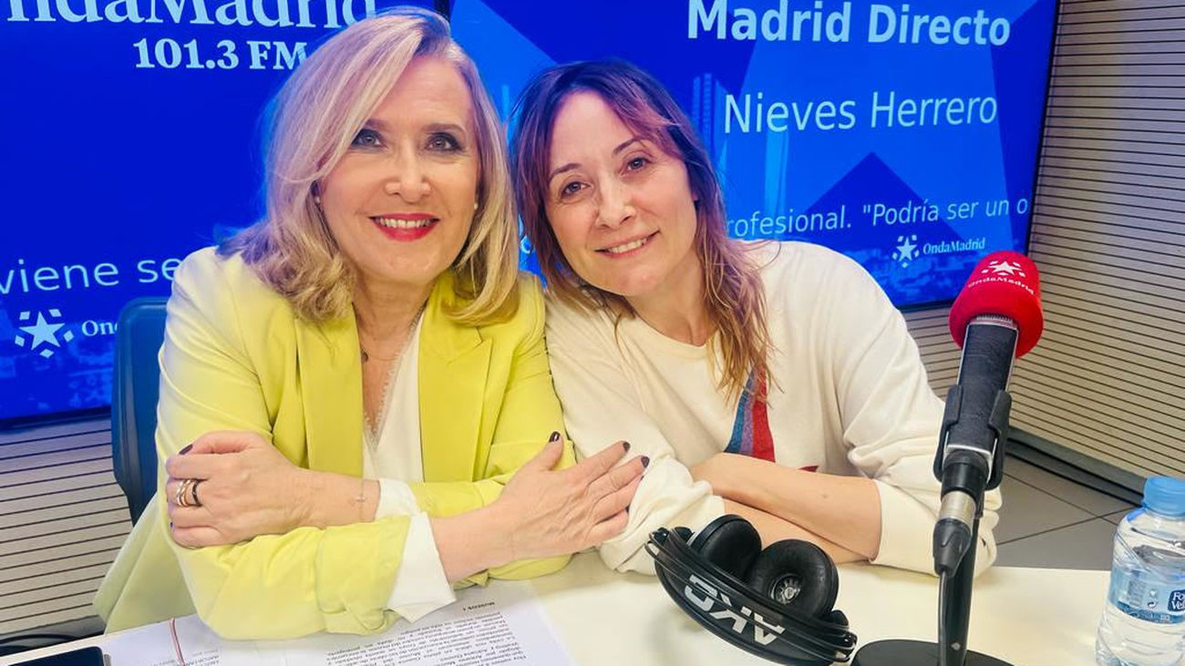 Nieves Herrero y Nathalie Poza