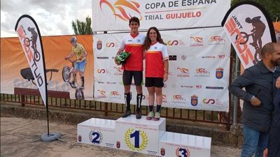 Los ciclistas madrileños brillan en la Copa de España de Trial