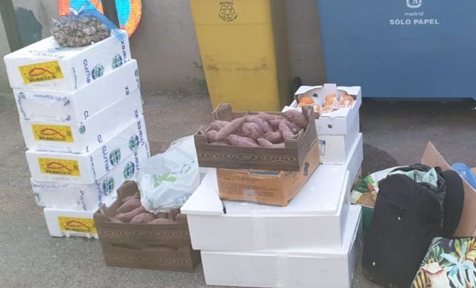 Pescados y otros productos / POLICIA MUNICIPAL DE MADRID