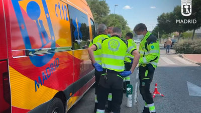 Una mujer herida grave al ser atropellada en Villaverde
