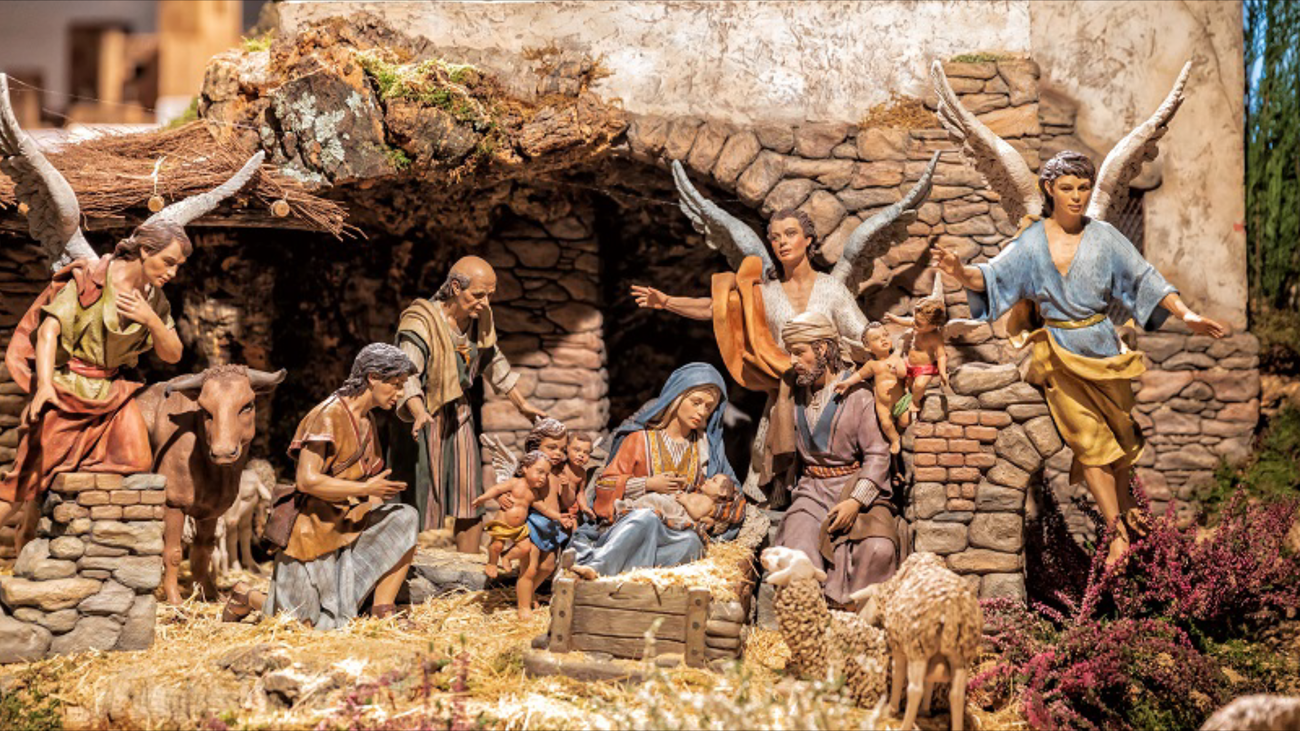 Feria Internacional del Belenismo en pleno mes de mayo, en Alcobendas