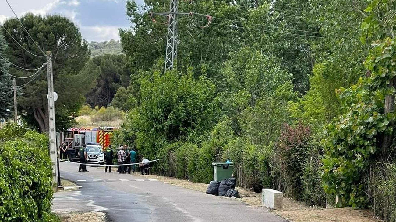 Un hombre pierde la pierna en la explosión de una granada en Pelayos de la Presa