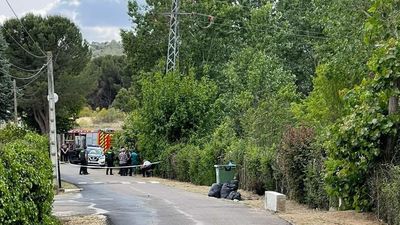 Un hombre pierde la pierna en la explosión de una granada en Pelayos de la Presa