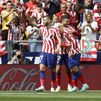 El Atlético asegura ante Osasuna la Champions al ganar 3-0