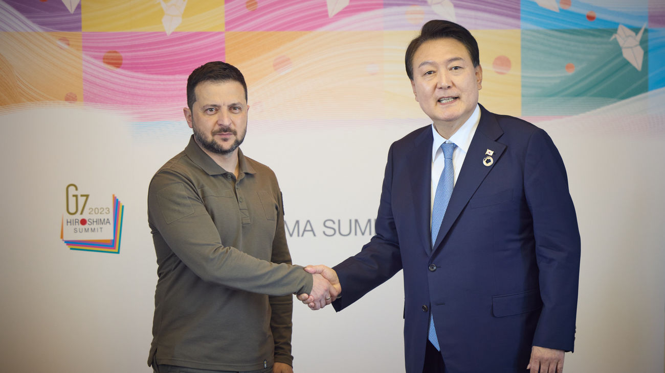 Zelenski pide más apoyo de democracias de todo el mundo en la cumbre del G7