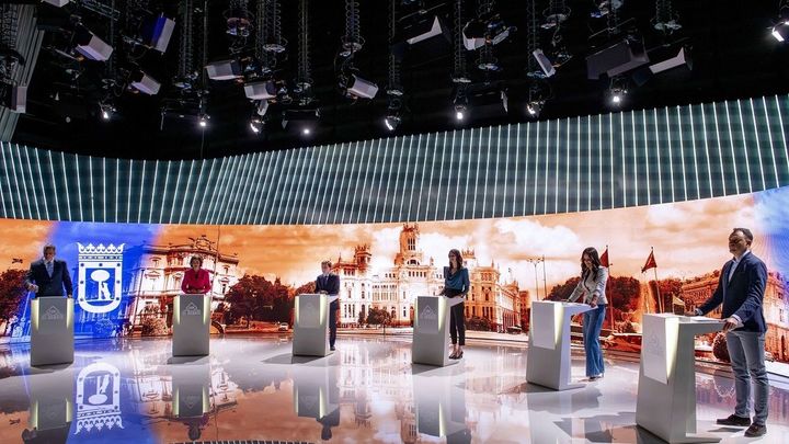 Las imágenes del Debate a la Alcaldía de Madrid en Telemadrid