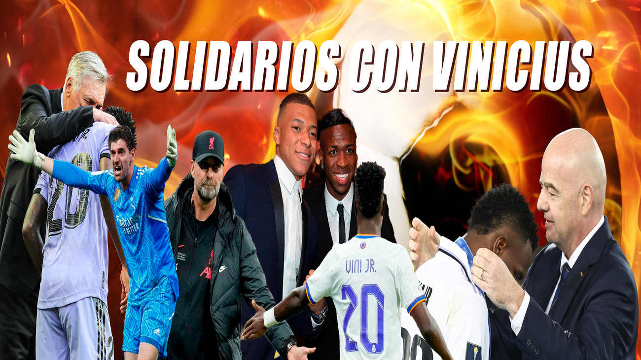 El fútbol español arropa a Vinícius y urge a tomar medidas
