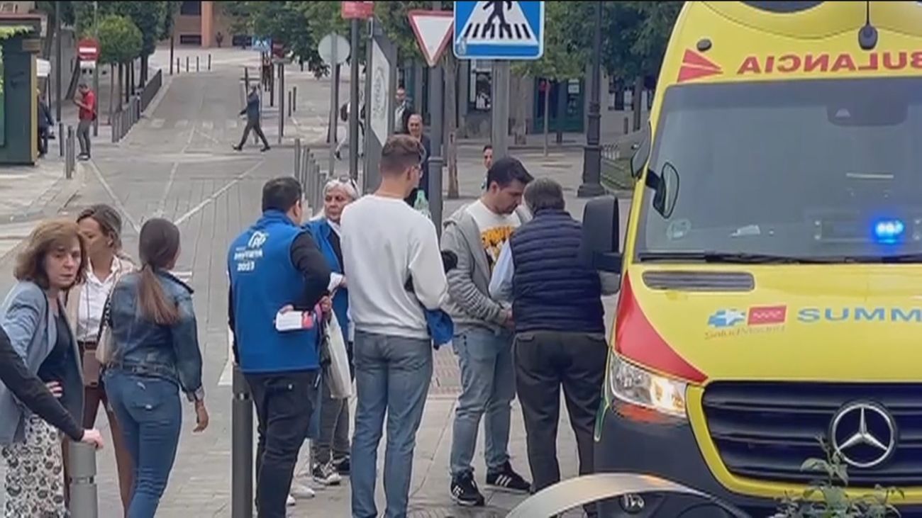 Irrumpen con gas pimienta y armas blancas en la sede del PP de Móstoles