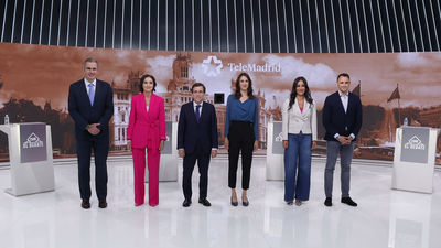 Así fue el debate en Telemadrid de los candidatos al Ayuntamiento de Madrid