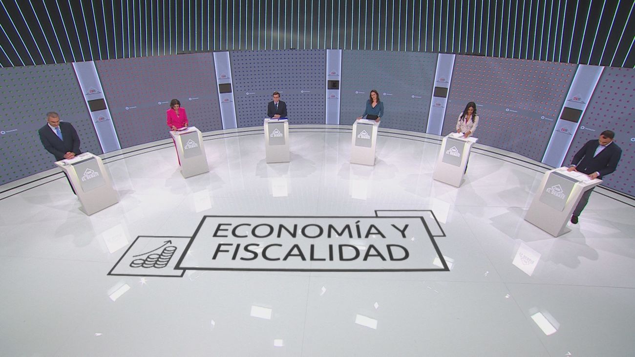 La economía y los impuestos según los 6 candidatos a la Alcaldía de Madrid
