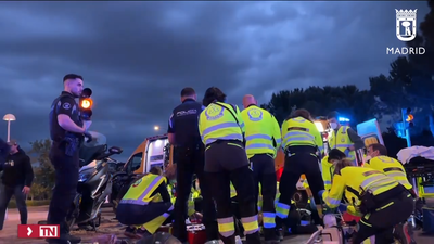 Herido grave un motorista tras chocar con otra motocicleta en Hortaleza