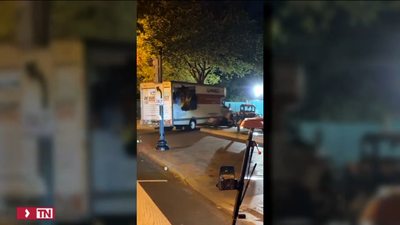 Detienen al conductor de un camión que se estrelló cerca de la Casa Blanca