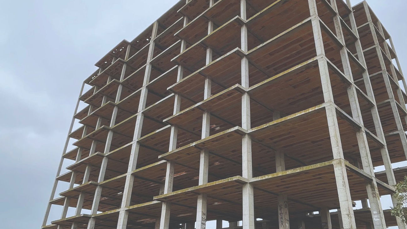 El histórico edificio del 'esqueleto' de Ciempozuelos se derribará finalmente este jueves