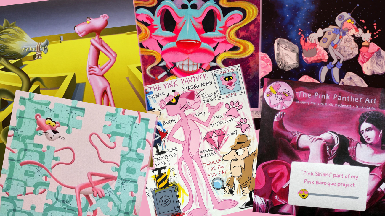 El Hotel Only You acoge una exposición homenaje a la Pantera Rosa