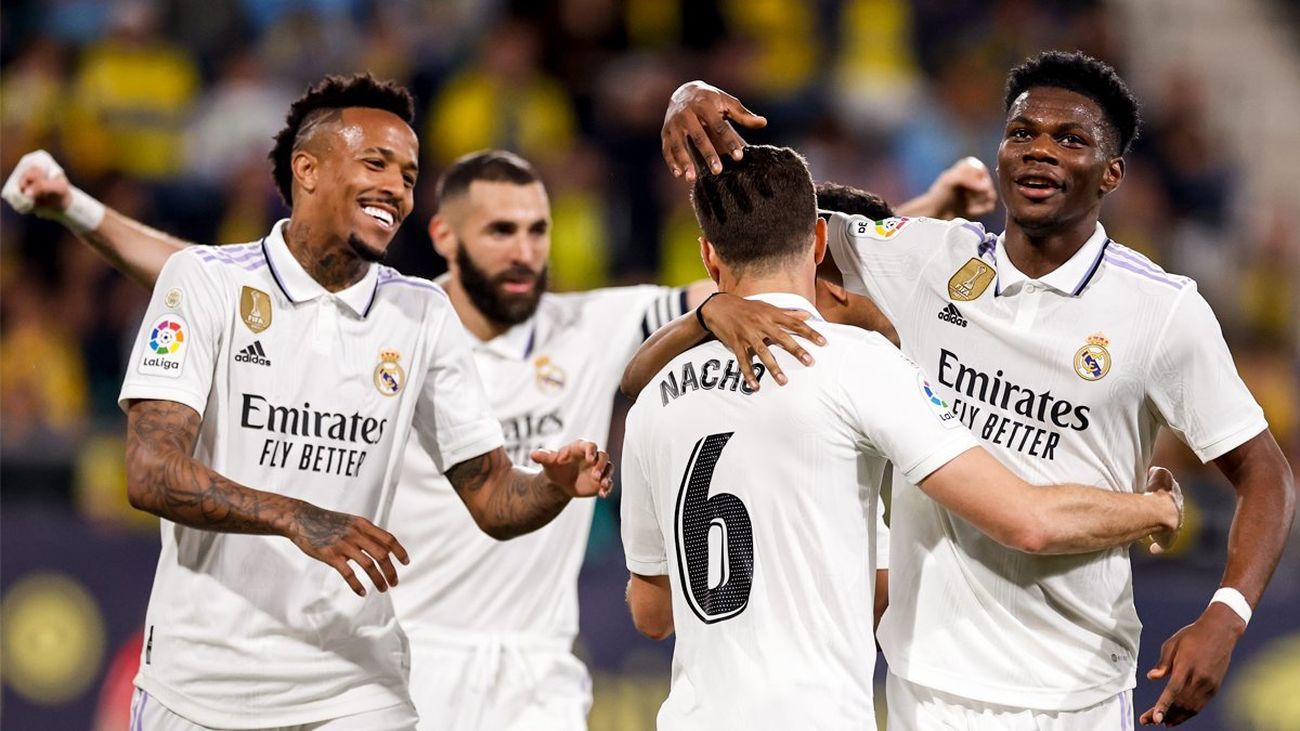 Militao, Nacho y Tchouameni