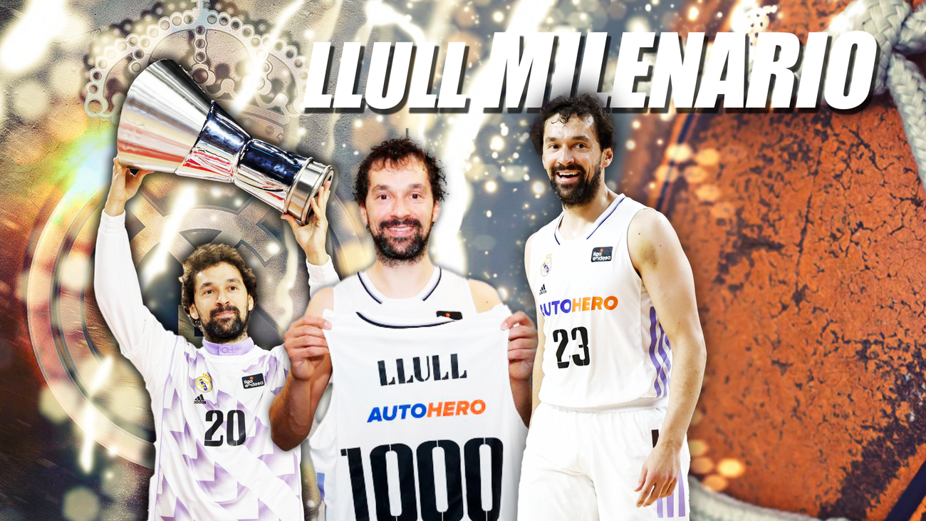 Llull alcanza los 1.000 partidos con el Real Madrid
