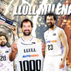 Llull alcanza los 1.000 partidos con el Real Madrid
