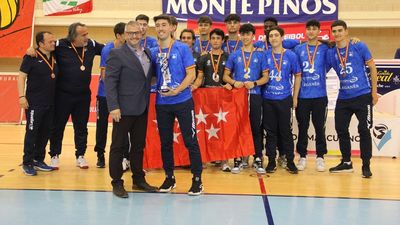 Leganés, bronce en el España de voleibol junior masculino