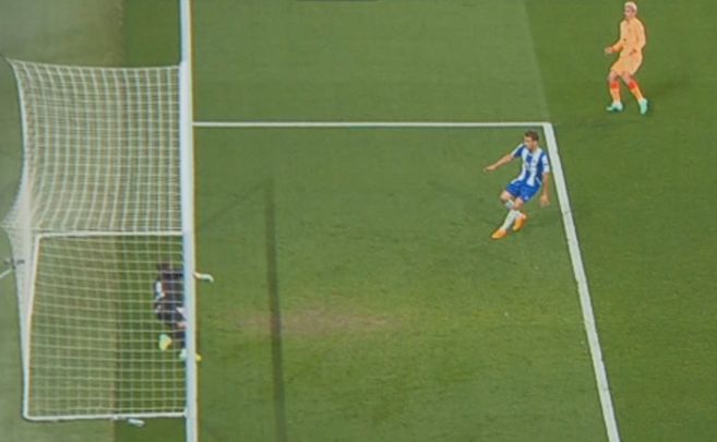 Gol de Griezmann ante el Espanyol / TELEVISION