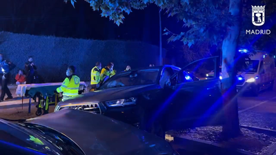 Un joven, herido muy grave tras un accidente de tráfico en Pozuelo de Alarcón