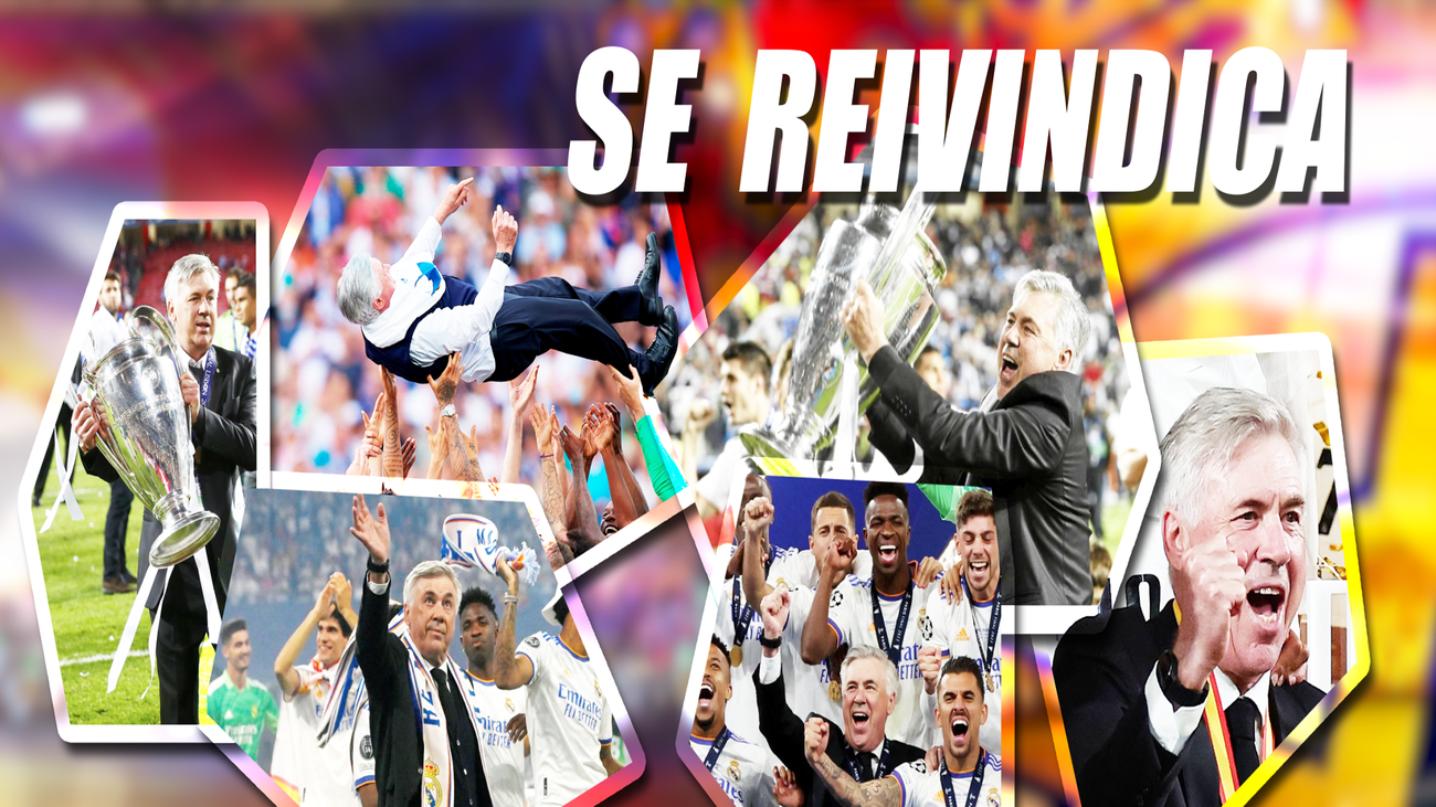 Ancelotti: "Firmaría repetir mis cuatro años en el Real Madrid"